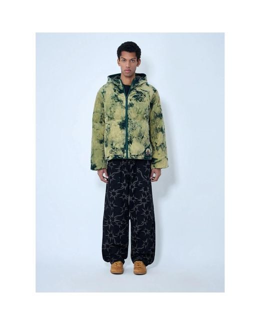 Brain Dead Green Winter Jackets for men