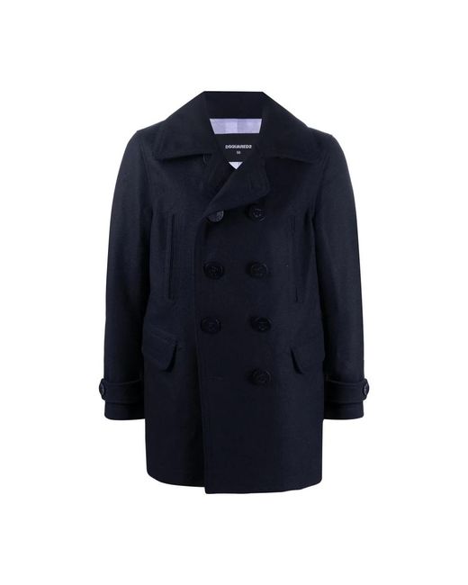 Coats > double-breasted coats DSquared² pour homme en coloris Blue