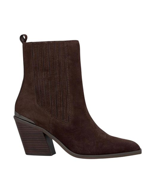 Alma En Pena. Brown Cowboy & Biker Boots