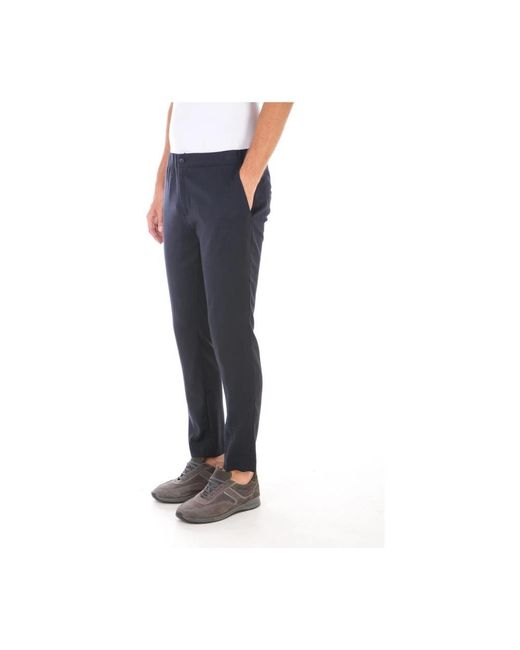 Daniele Alessandrini Blue Chinos for men