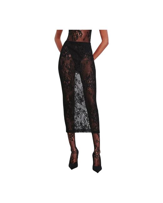 Wardrobe NYC Black Midi Skirts