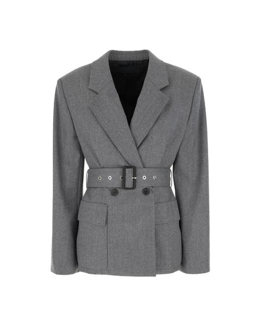 Blazers Lanvin en coloris Gray