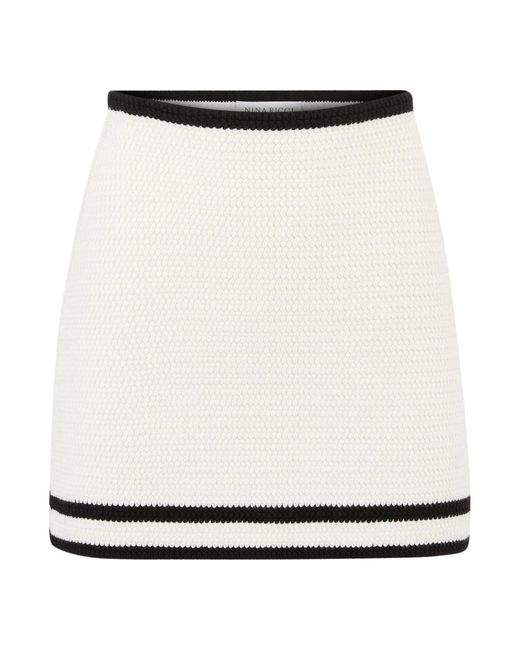 Short Skirts Nina Ricci en coloris White