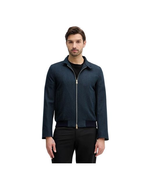 Paul Smith Zip-Through Jas in het Blue voor heren