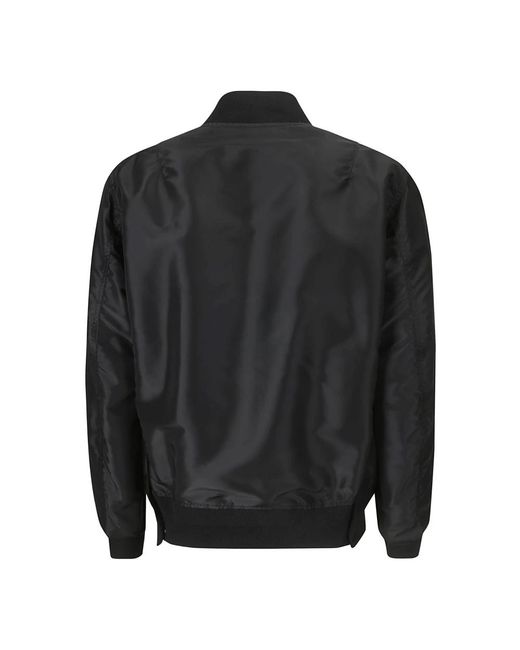 Sacai Black Bomber Jackets for men