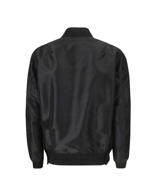 Sacai Black Bomber Jackets for men