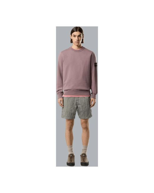 Stone Island Purple Sweatshirts for men