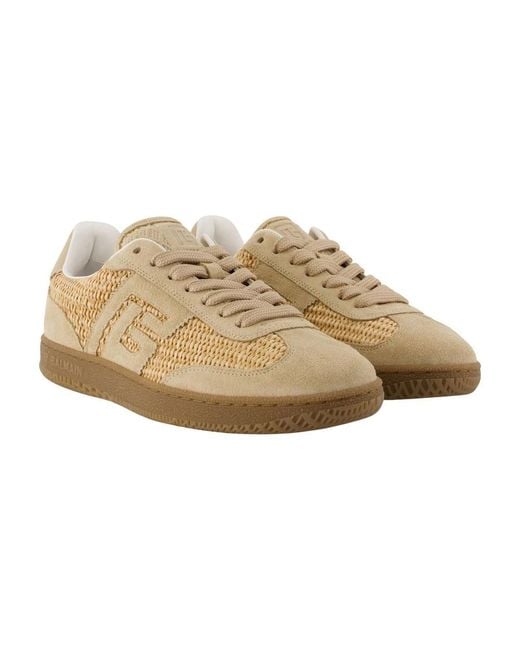 Balmain Natural Sneakers