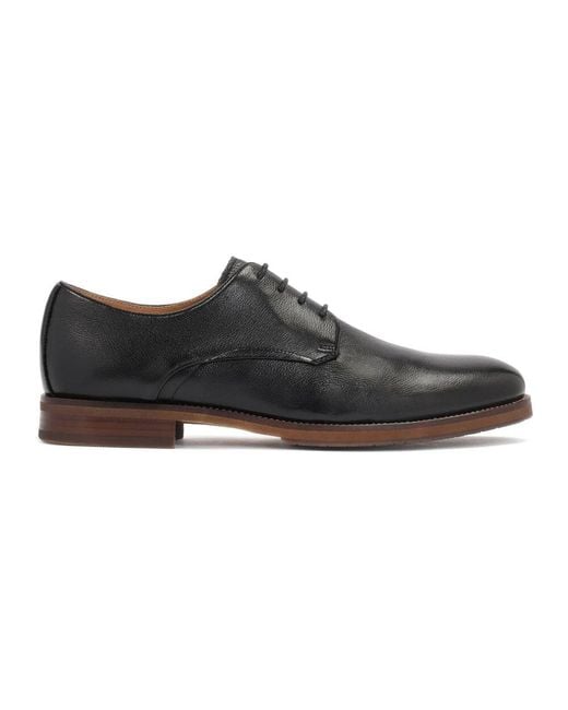 Kazar Schwarze Derby Lederschuhe in Black für Herren