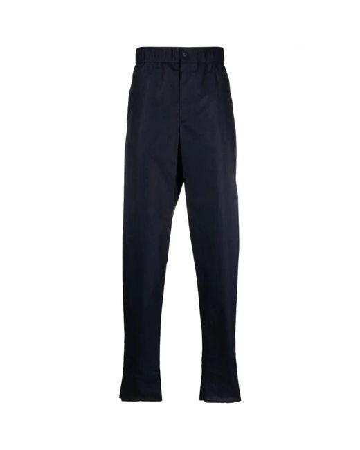 Giorgio Armani Blue Wide Trousers for men