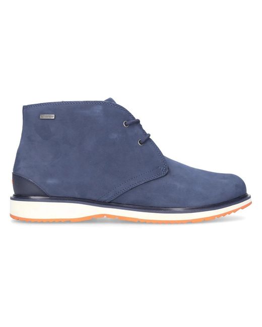Swims Blue Lace-Up Boots for men