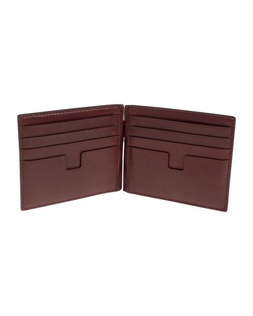 Wallets & Cardholders di Tom Ford in Purple da Uomo