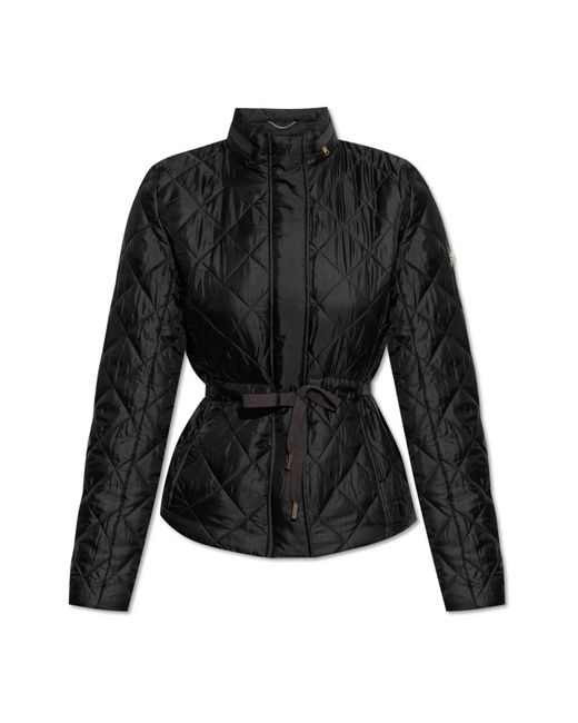 Michael Kors Geïsoleerde Jas Met Capuchon in het Black