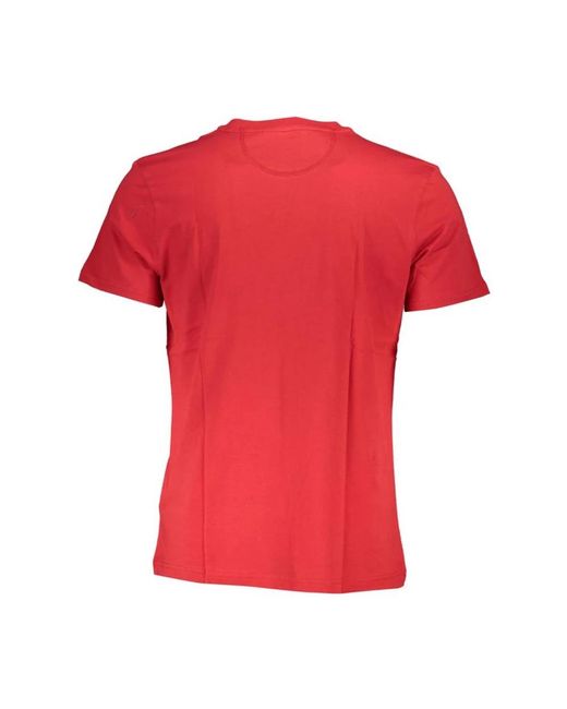 La Martina T-shirts in Red für Herren