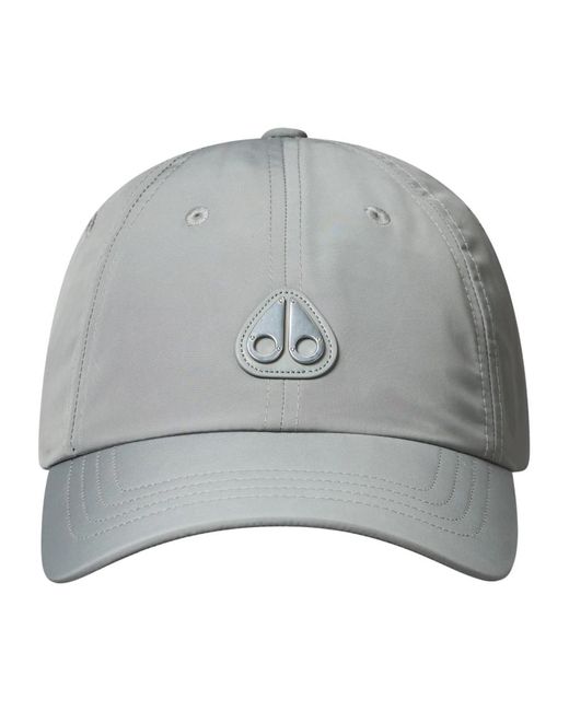 Moose Knuckles Crescent Logo Cap in het Gray voor heren