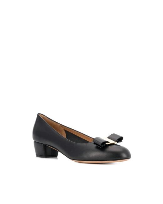 Ferragamo Black Pumps