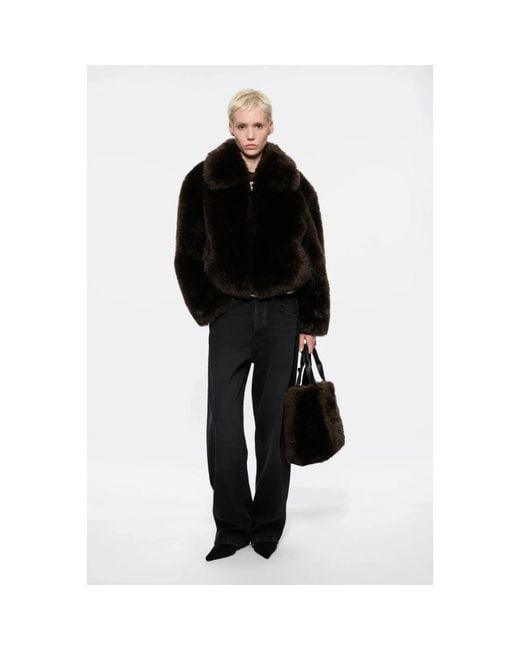 Stand Studio Black Aya Jacket