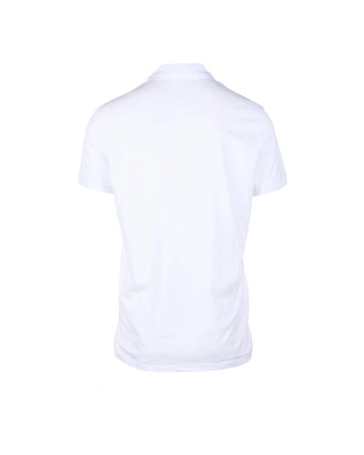 Bikkembergs White Polo Shirts for men