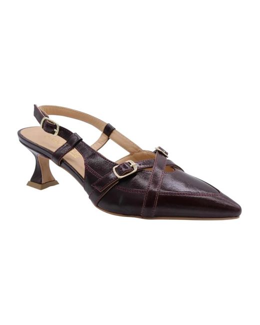 Babouche Brown Etna Slingback Pump