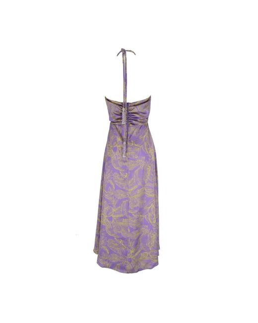 SIMONA CORSELLINI Purple Maxi Dresses