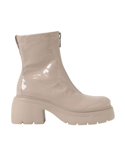 Liu Jo Brown Heeled Boots