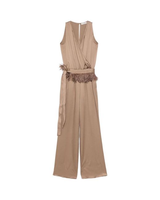 Jumpsuits di Antonelli in Natural