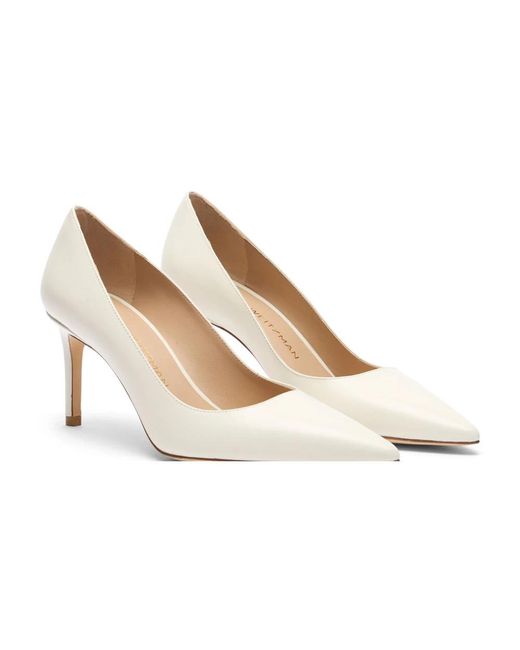 Stuart Weitzman White Pumps
