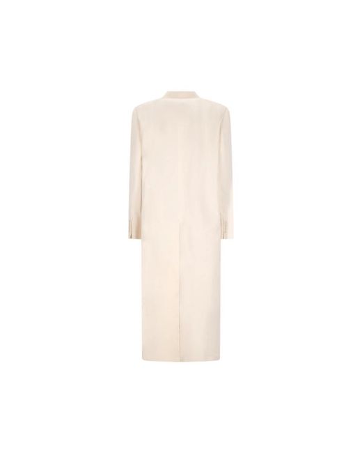 Magda Butrym Natural Double-Breasted Coats