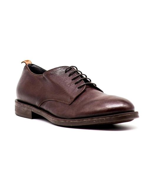 Moma Brown Business Shoes for men