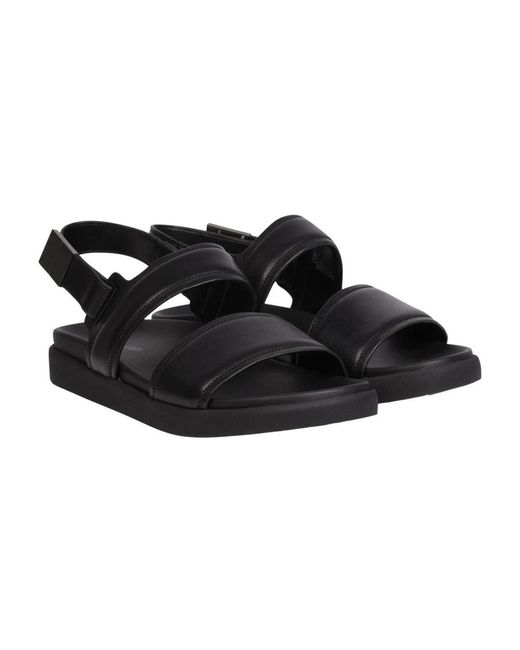 Calvin Klein Black Flat Sandals for men