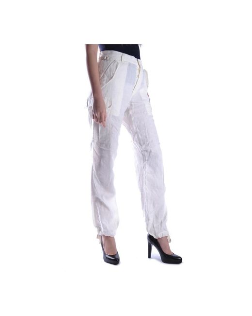 Yohji Yamamoto Blue Straight Trousers
