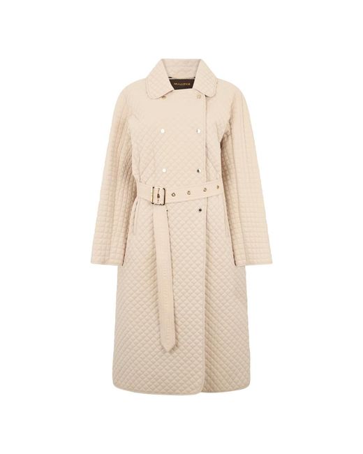 Moorer Bonnie Coat in het Natural