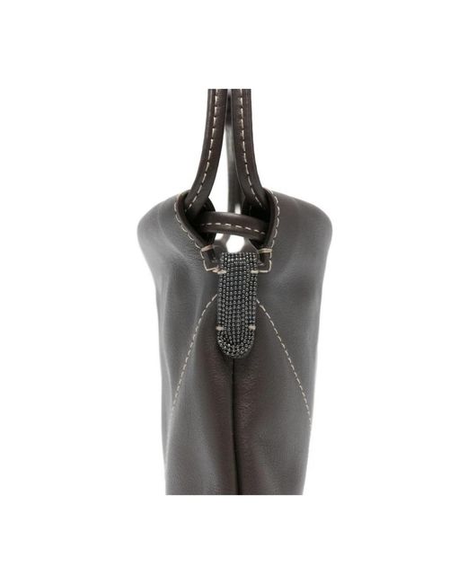 Brunello Cucinelli Black Cross Body Bags
