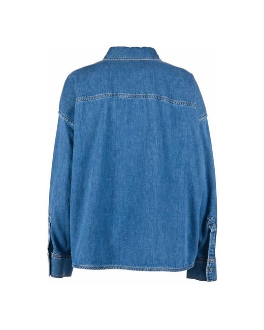 Weekend by Maxmara Blue Shirts