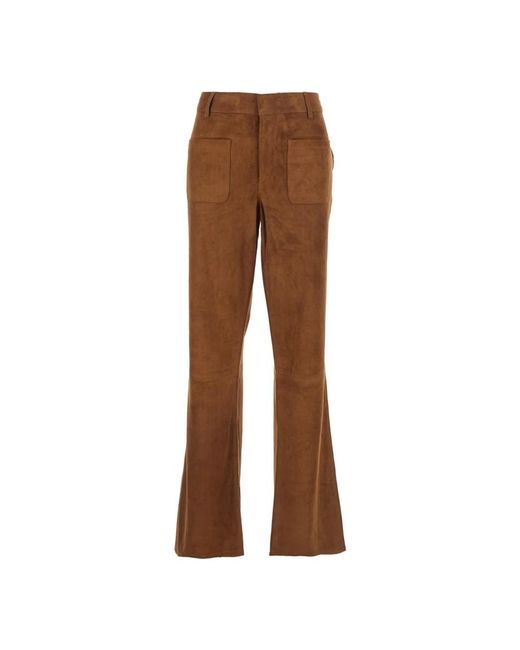 Wide Trousers Ba&sh en coloris Brown