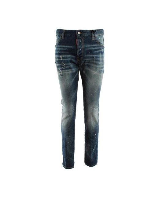DSquared² Blue Slim-Fit Jeans for men