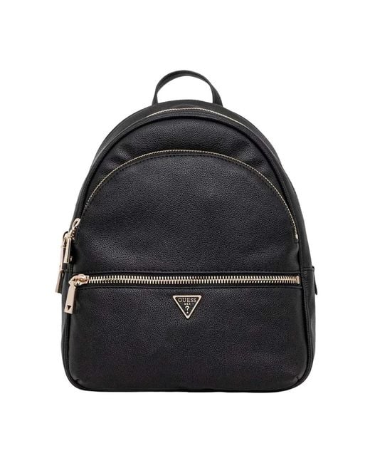 Guess Black Backpacks