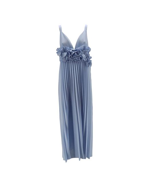 P.A.R.O.S.H. Blue Maxi Dresses