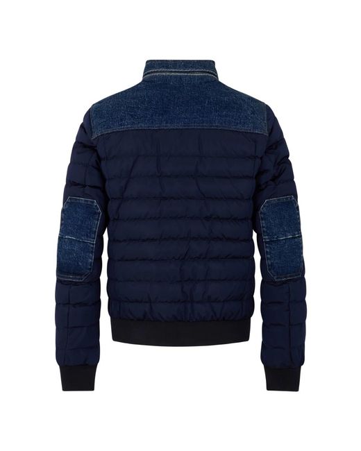 Moorer Blue Winter Jackets for men