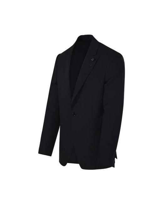 Lardini Single-Breasted Blazer in het Blue voor heren