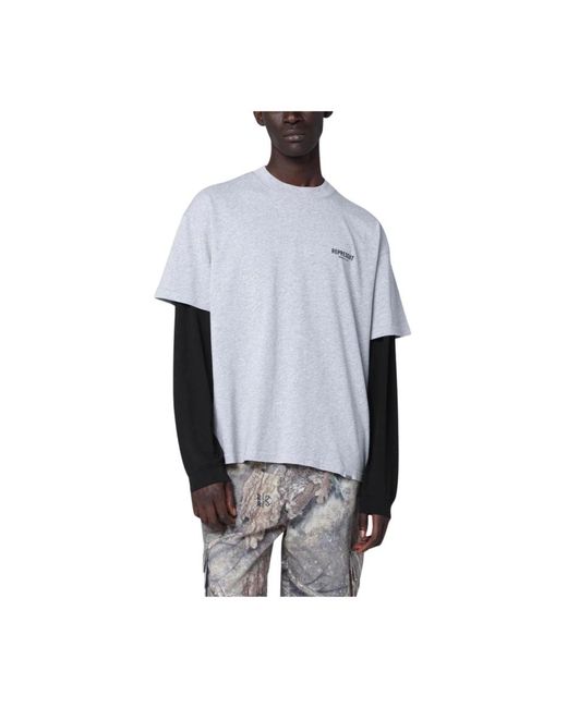 Represent Tops ,Grijs ,Katoen Owners Club T-Shirt in het Gray voor heren