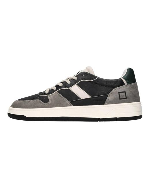 Date Black Sneakers for men