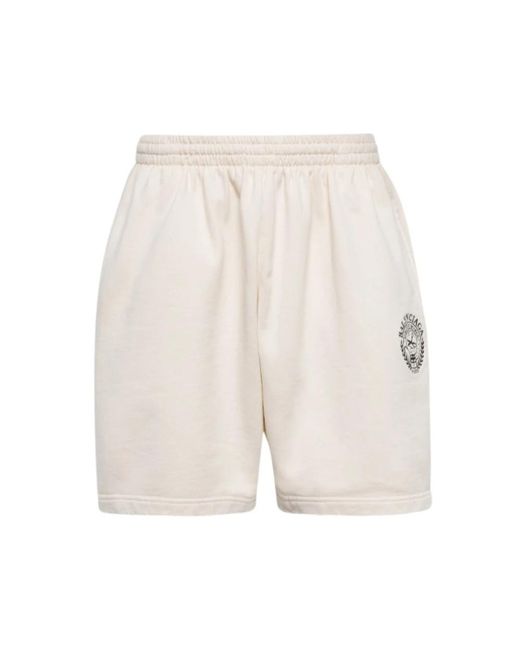 Balenciaga Natural Casual Shorts for men