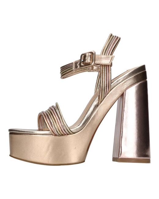 Steve Madden Natural High Heel Sandals