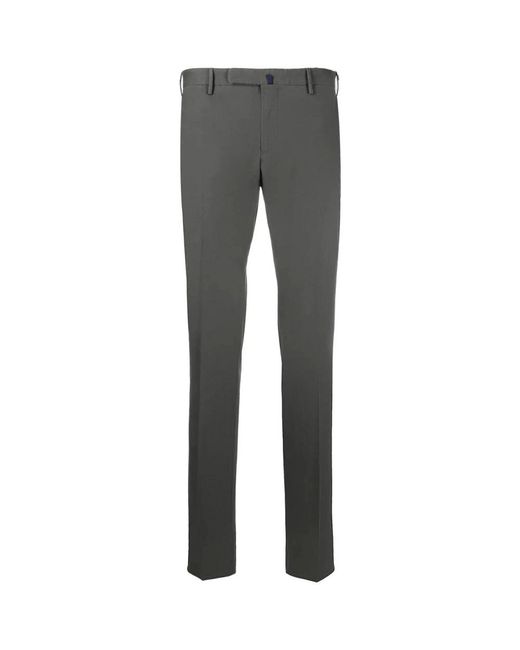 Incotex Gray Slim-Fit Trousers for men
