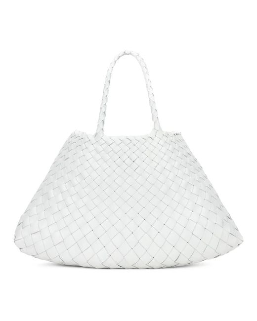 Tote Bags di Dragon Diffusion in White