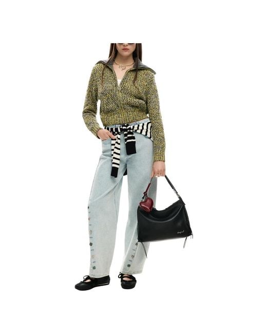 Desigual Black Shoulder Bags