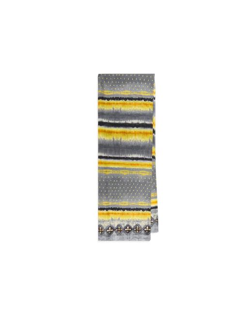 Maliparmi Multicolor Silk Scarves