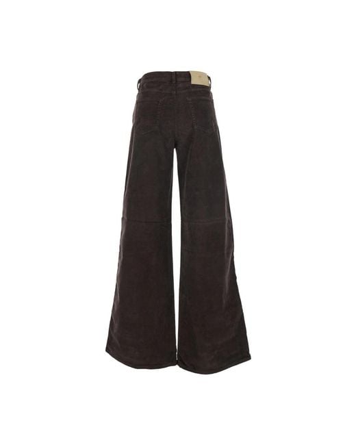 PT Torino Black Wide Trousers