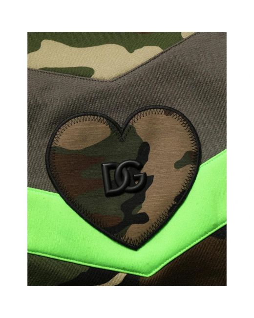 Dolce & Gabbana Green Sweatshirts for men